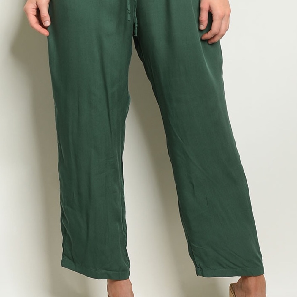 LAST ONE✨Military Army Green Drawstring Jumpsuit - Picture 5 of 7